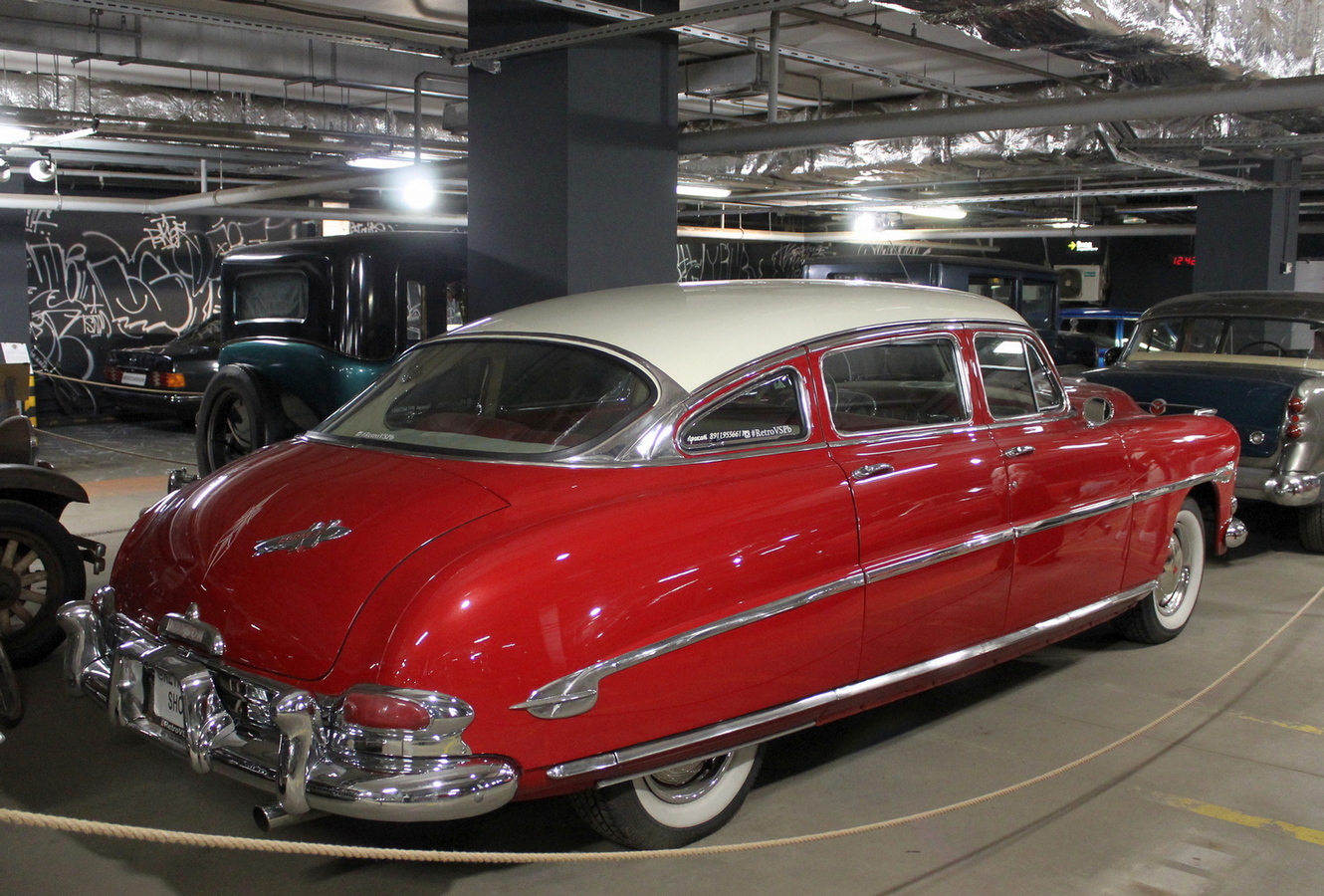 Санкт-Петербург, № С 111 АР 98 — Hudson Hornet '51-54; Санкт-Петербург — Retro Car Show