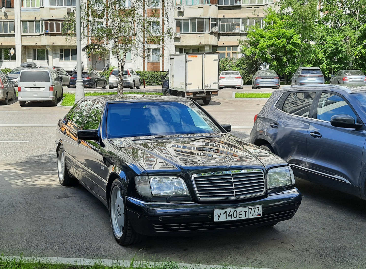Москва, № У 140 ЕТ 777 — Mercedes-Benz (W140) '91-98