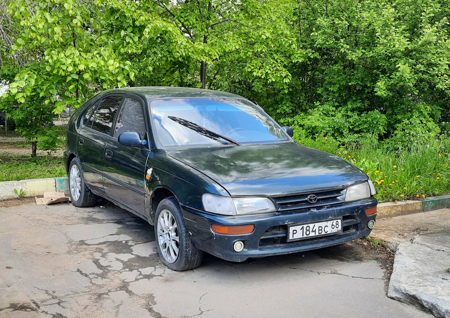 Тамбовская область, № Р 184 ВС 68 — Toyota Corolla (E100) '91-02