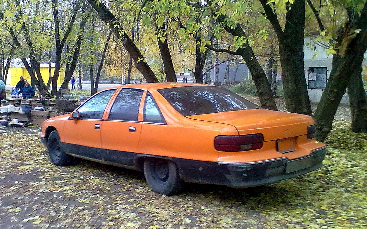 Московская область, № Т 605 ЕС 50 — Chevrolet Caprice (4G) '90-96