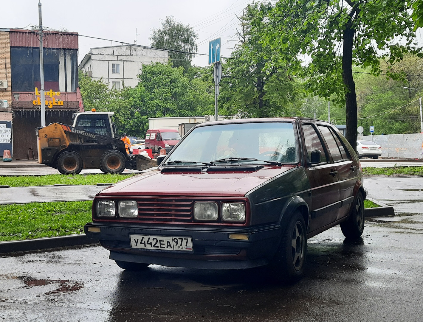 Москва, № У 442 ЕА 977 — Volkswagen Golf (Typ 19) '83-92