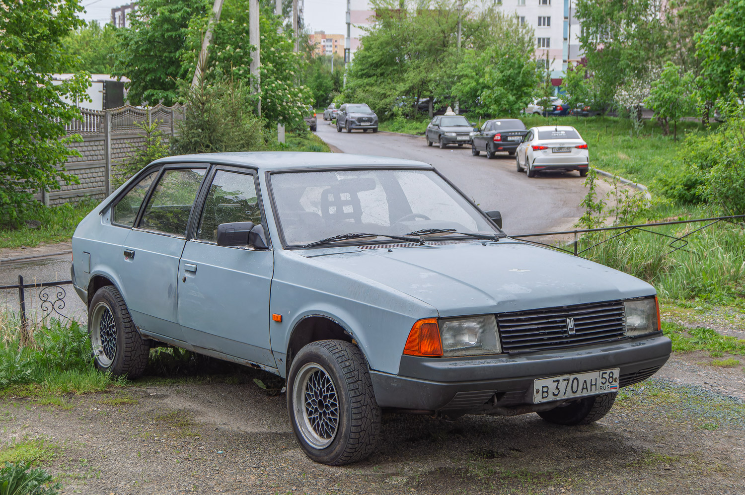 Пензенская область, № В 370 АН 58 — Москвич-21412 '86-94