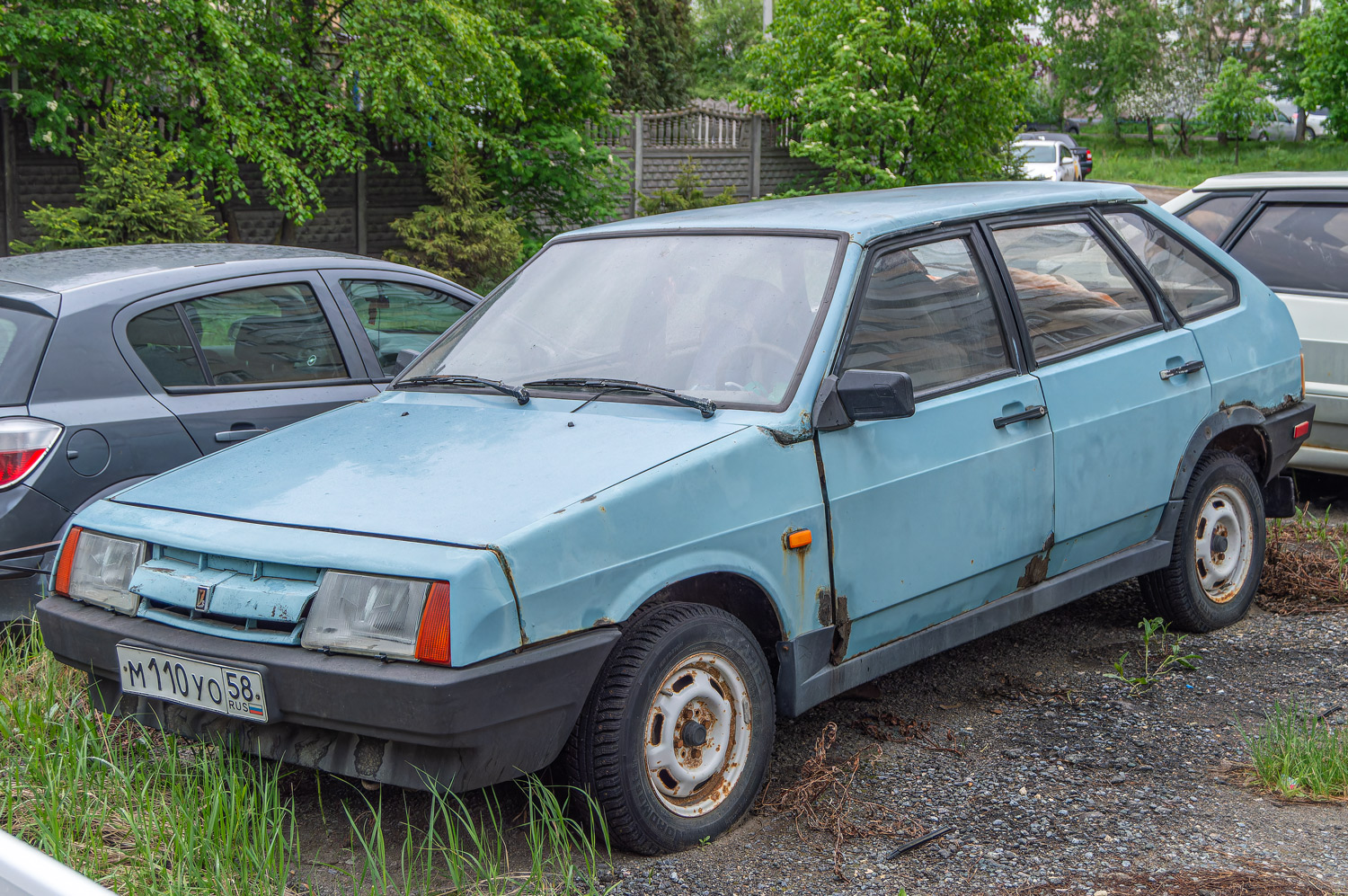 Пензенская область, № М 110 УО 58 — ВАЗ-2109 '87-93
