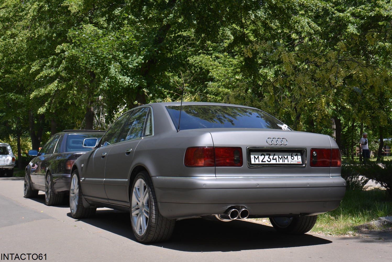 Ростовская область, № М 234 ММ 61 — Audi A8 (D2) '94-99; Ростовская область — Retro Motor Show_2025_Май