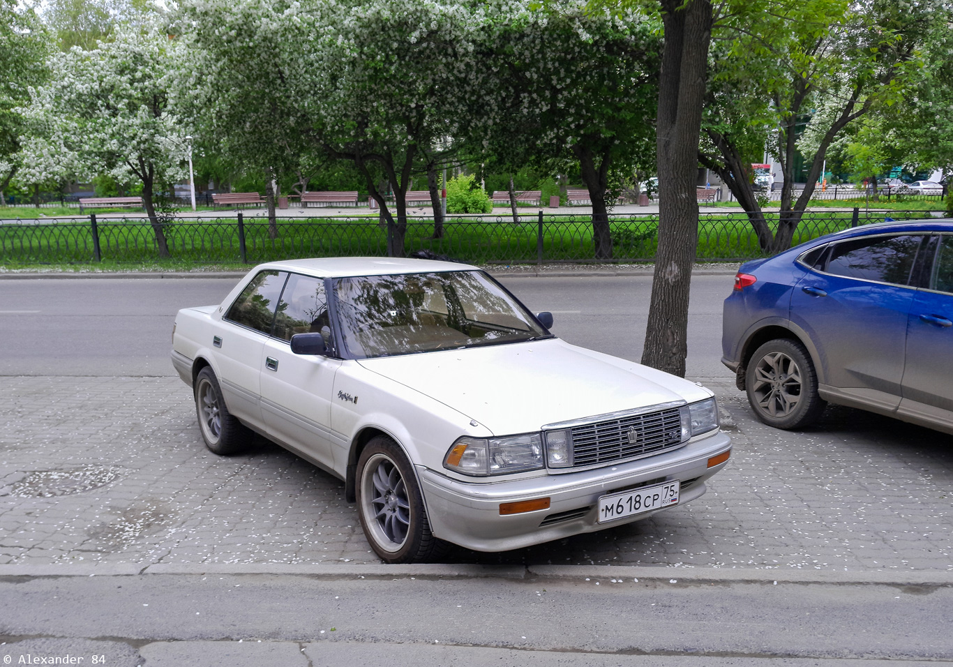 Забайкальский край, № М 618 СР 75 — Toyota Crown (S130) '87-91