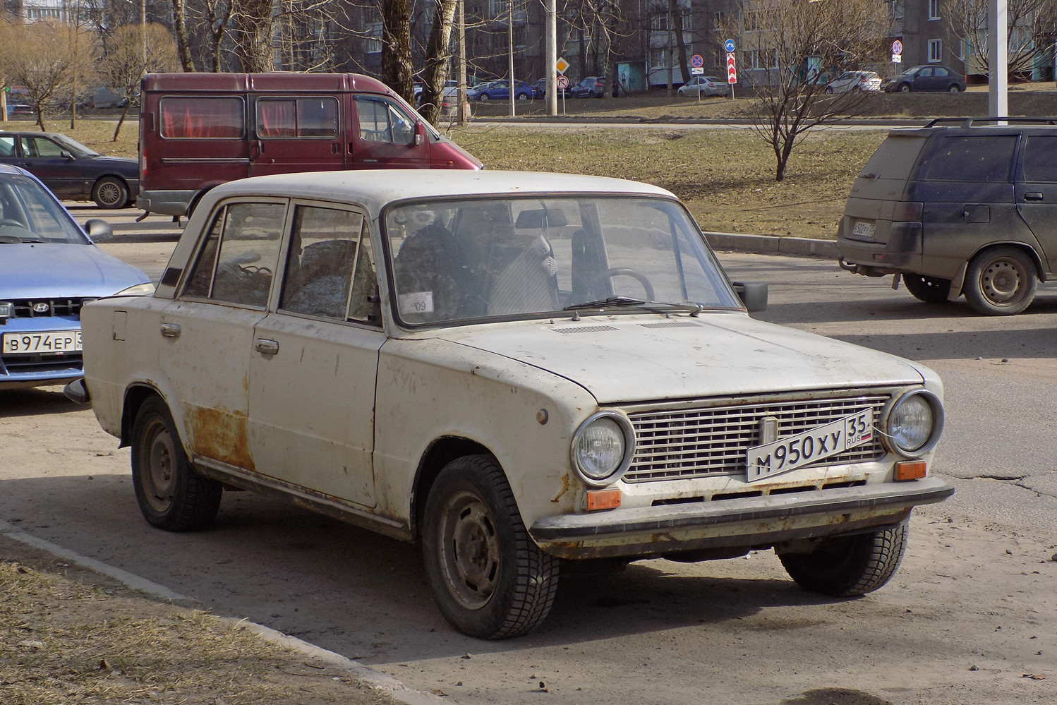 Вологодская область, № М 950 ХУ 35 — ВАЗ-21011 Жигули '74-83