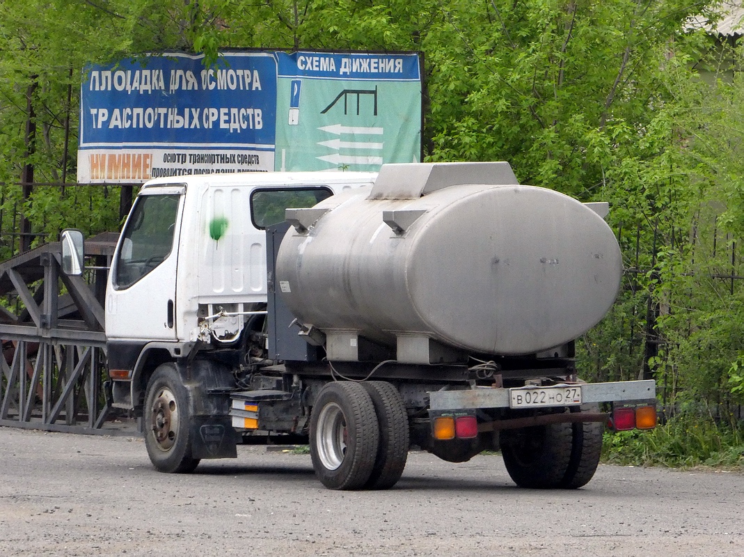 Хабаровский край, № В 022 НО 27 — Mitsubishi Canter (FE3/FE4) '85-93