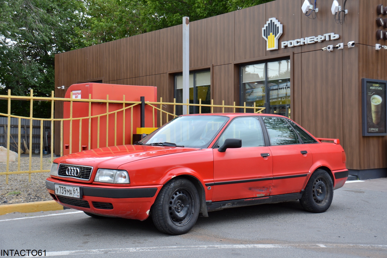 Ростовская область, № У 739 МА 61 — Audi 80 (B4) '91-96