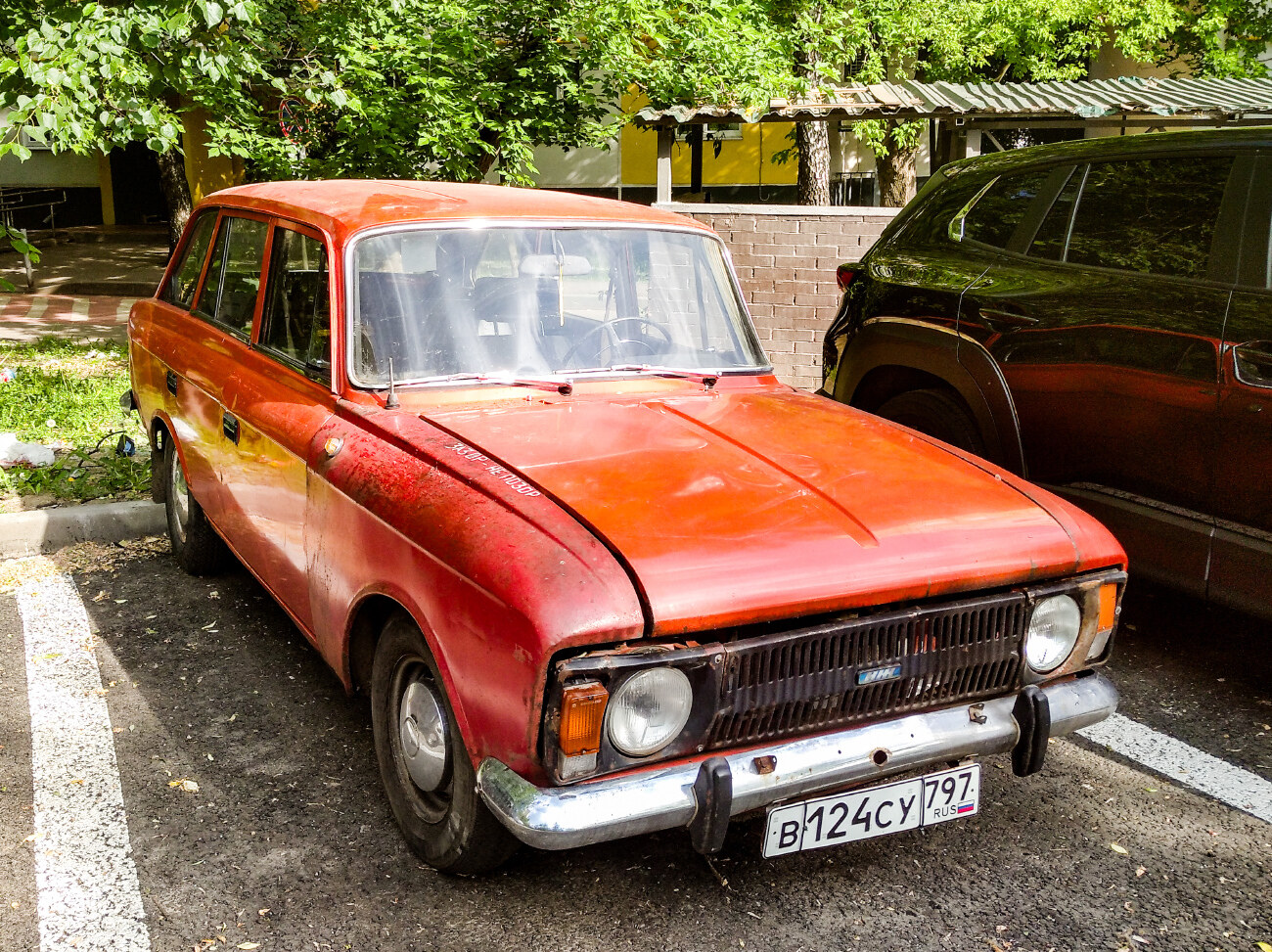 Москва, № В 124 СУ 797 — Иж-21251 Комби '81-97