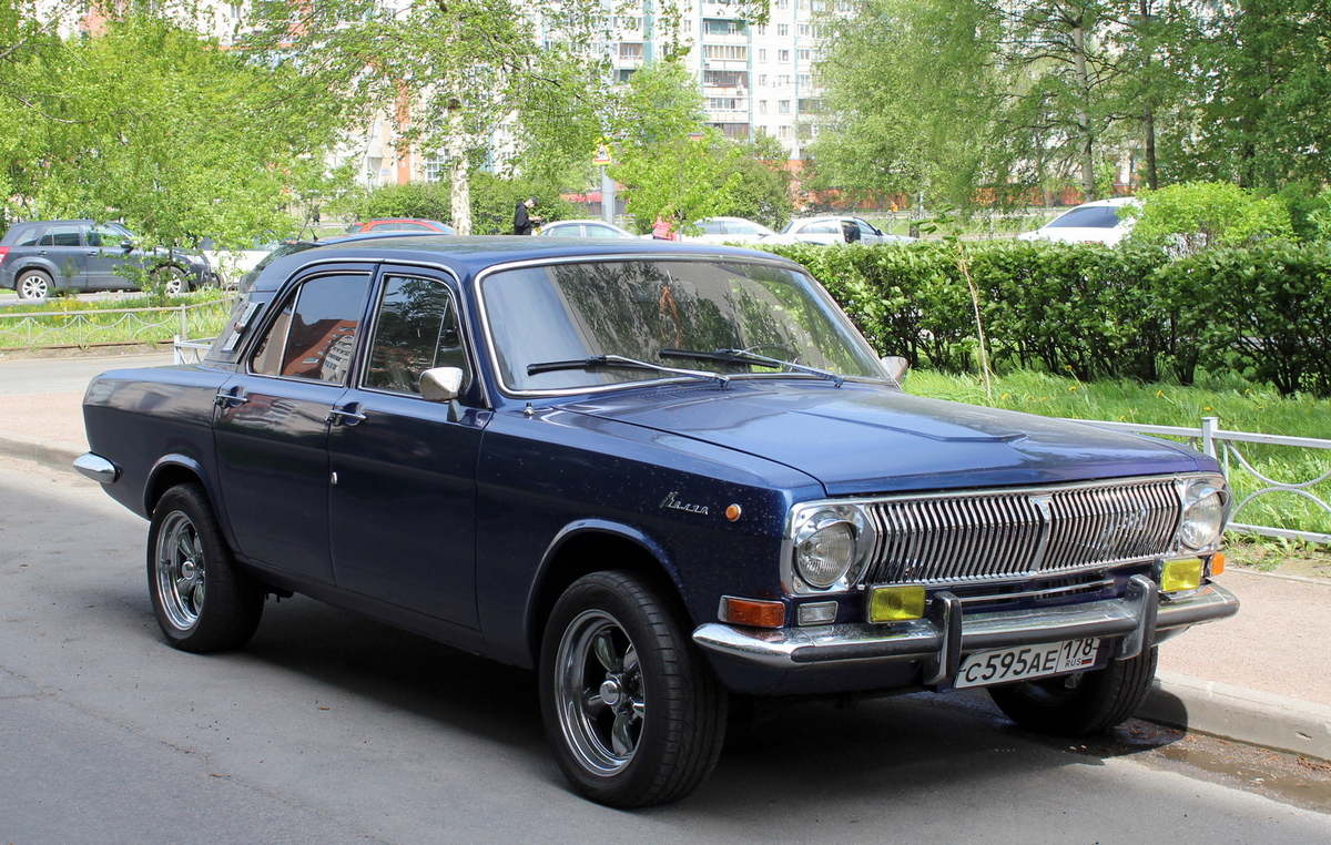 Санкт-Петербург, № С 595 АЕ 178 — ГАЗ-24 Волга '68-86