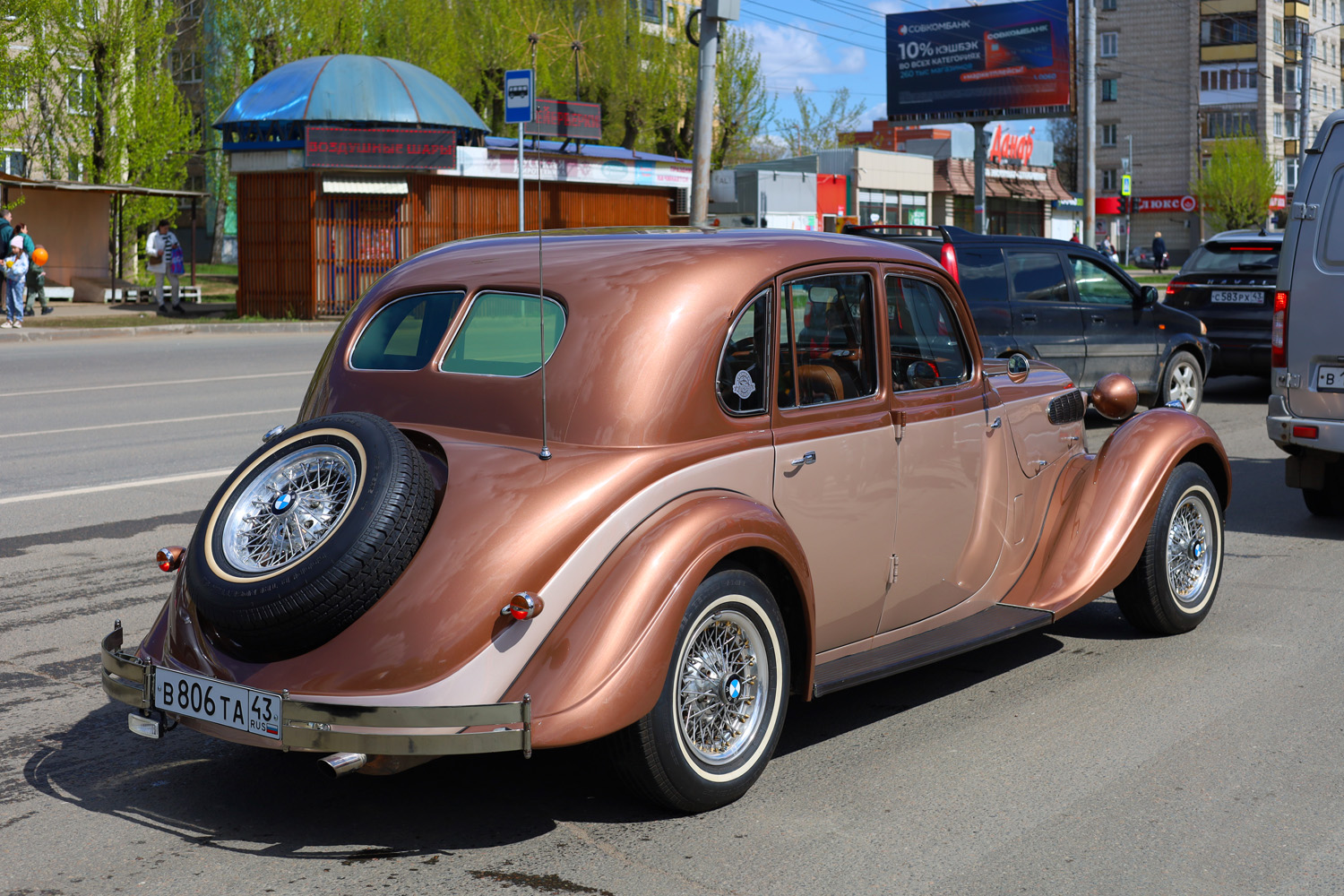 Кировская область, № В 806 ТА 43 — BMW 326 '36-41; Кировская область — Выставка ретро-автомобилей в Кирове в честь Дня Победы 9 мая 2025 года