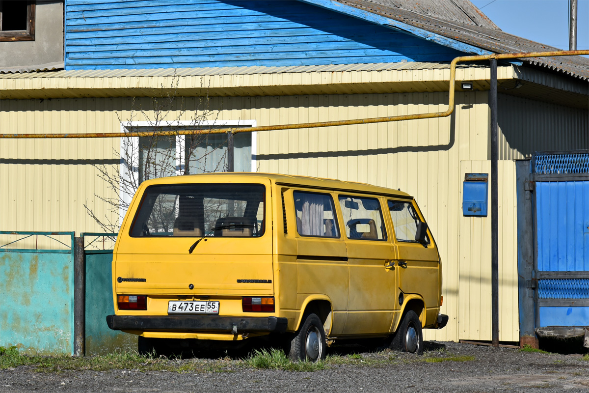 Омская область, № В 473 ЕЕ 55 — Volkswagen Caravelle (T3) '81-92
