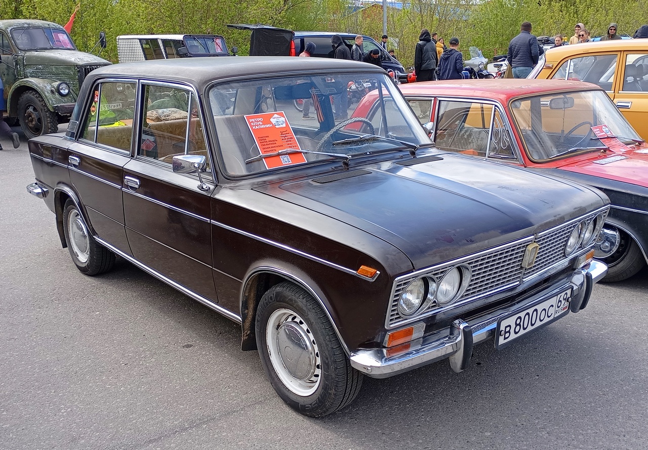 Тверская область, № В 800 ОС 69 — ВАЗ-2103 Жигули '72-84; Тверская область — Открытие сезона 2025 Ретро-клуба Калинин