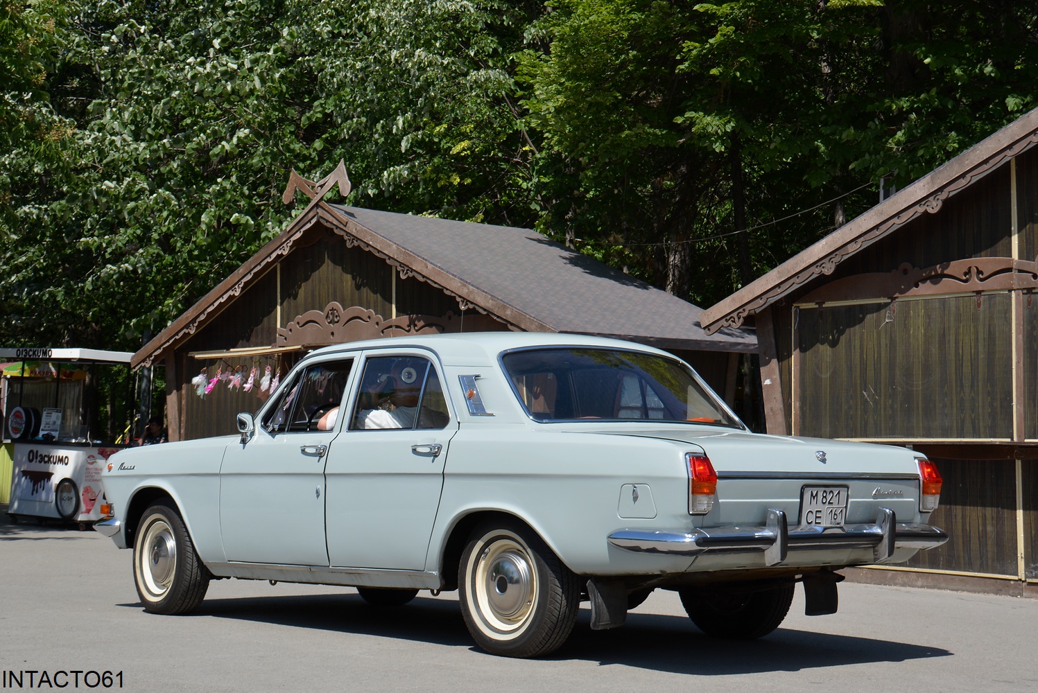 Ростовская область, № М 821 СЕ 161 — ГАЗ-24 Волга '68-86; Ростовская область — Retro Motor Show_2025_Май