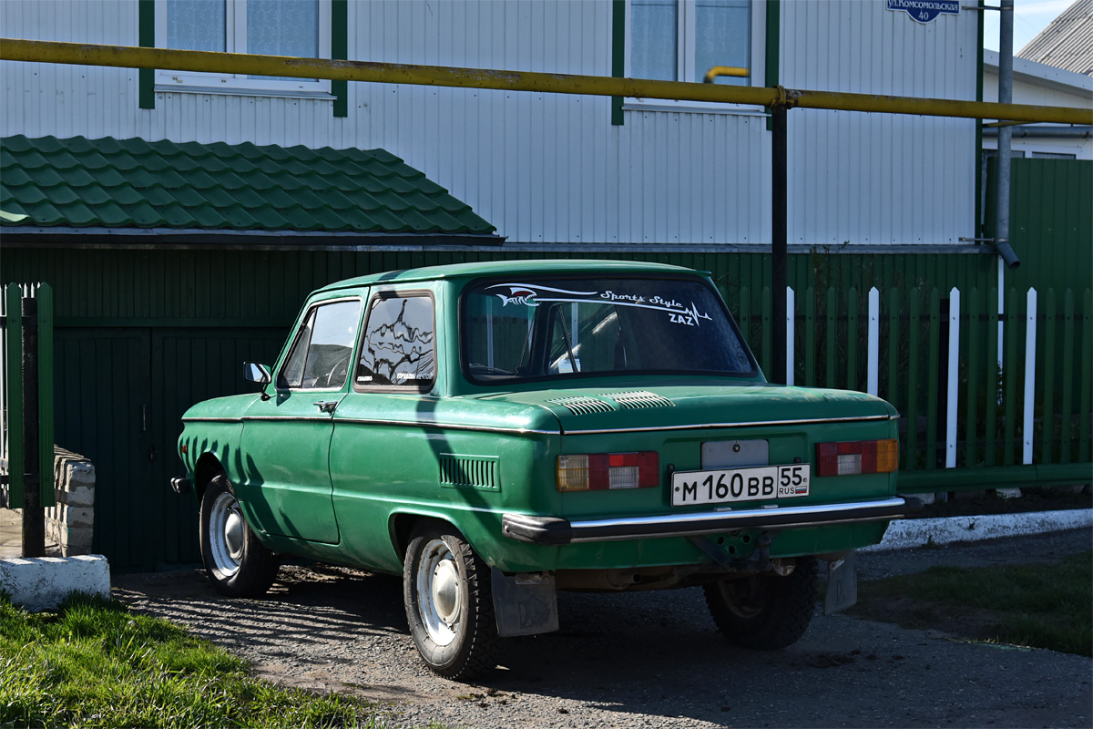 Омская область, № М 160 ВВ 55 — ЗАЗ-968М Запорожец '79-94