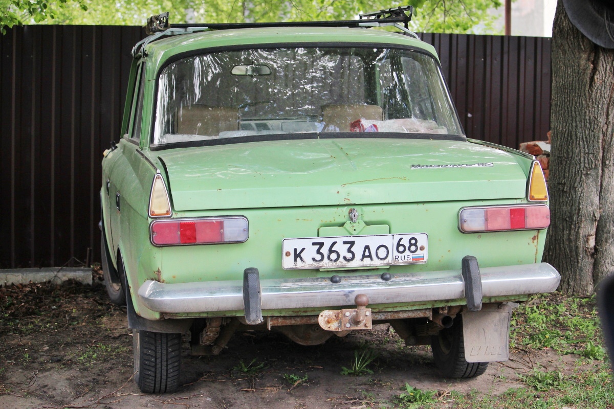 Тамбовская область, № К 363 АО 68 — Москвич-412ИЭ-028 (Иж) '82-01