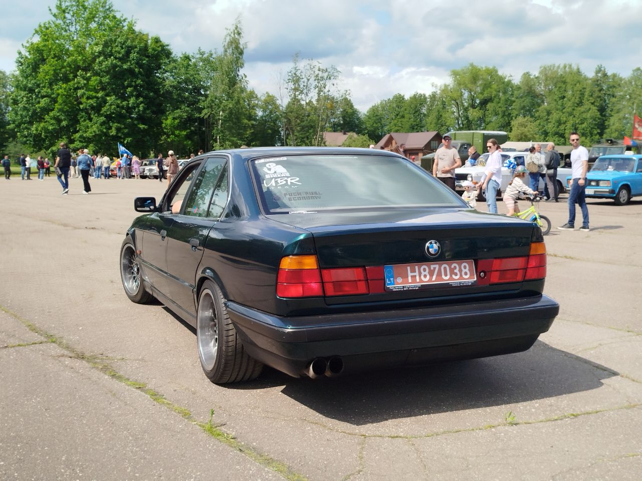 Литва, № H87038 — BMW 5 Series (E34) '87-96; Литва — Retro Car Show Širvintos 2025