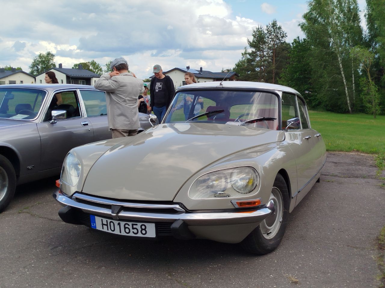 Литва, № H01658 — Citroën DS/ID (Общая модель) '55-75; Литва — Retro Car Show Širvintos 2025