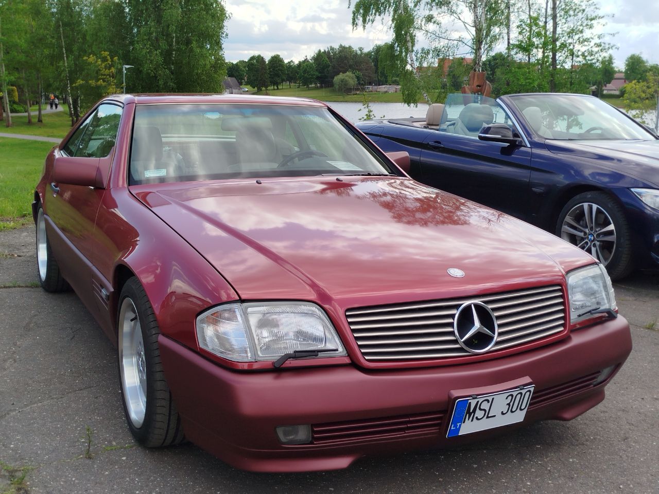Литва, № MSL 300 — Mercedes-Benz (R129) '89-01; Литва — Retro Car Show Širvintos 2025