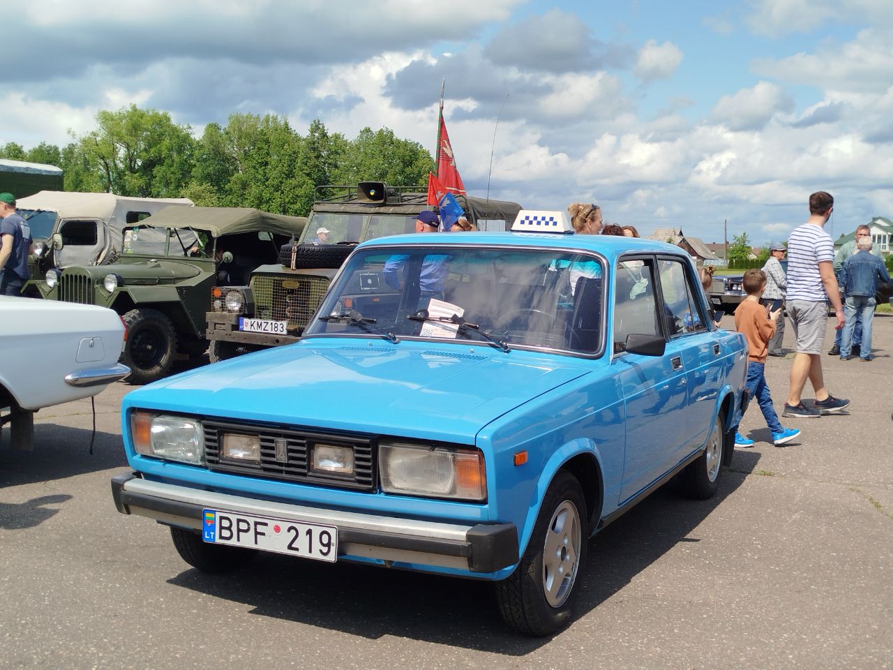 Литва, № BPF 219 — ВАЗ-21051 Жигули '80-91; Литва — Retro Car Show Širvintos 2025