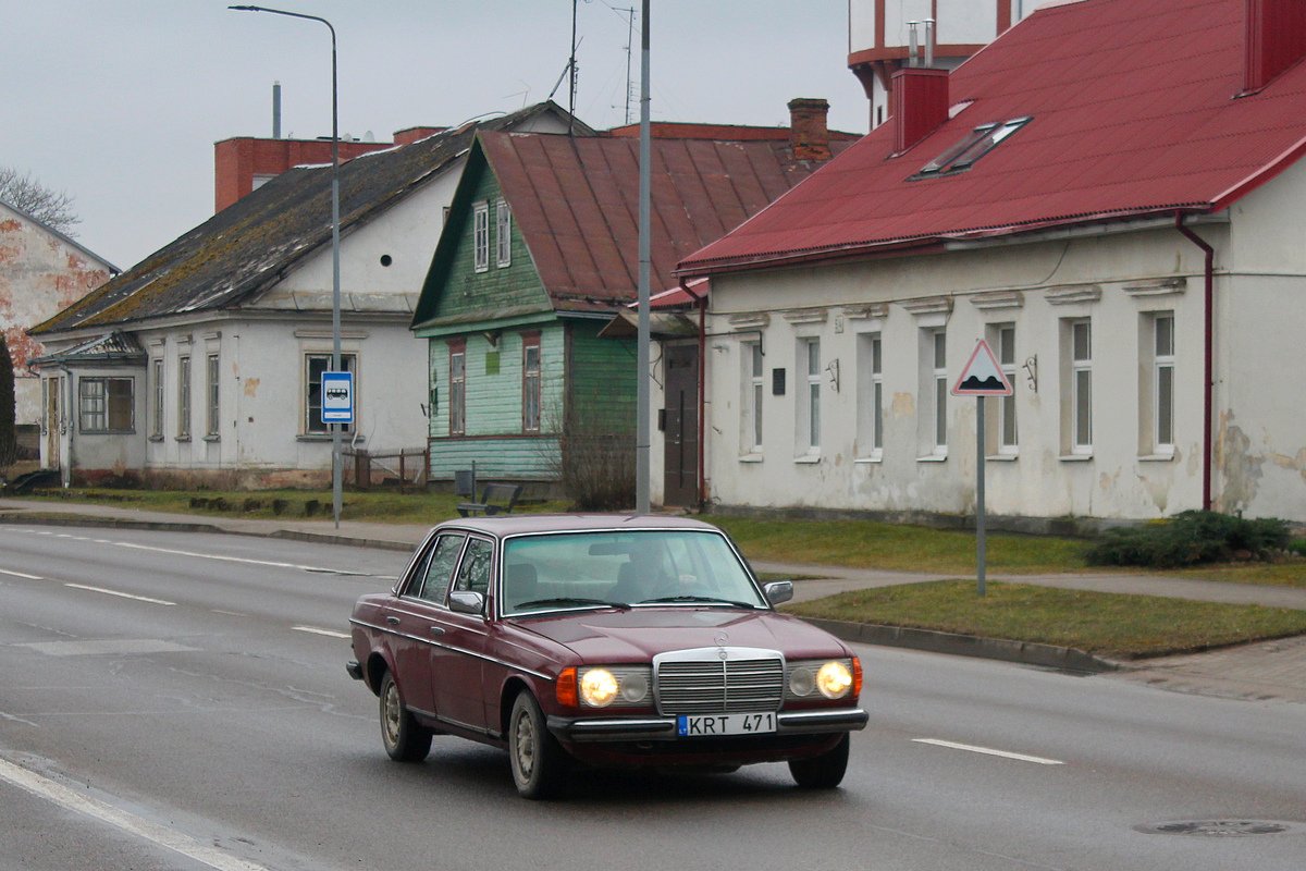 Литва, № KRT 471 — Mercedes-Benz (W123) '76-86
