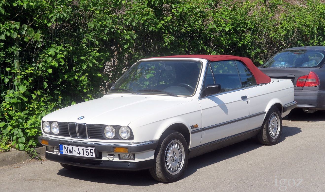 Латвия, № NW-4155 — BMW 3 Series Cabrio (E30) '83-93
