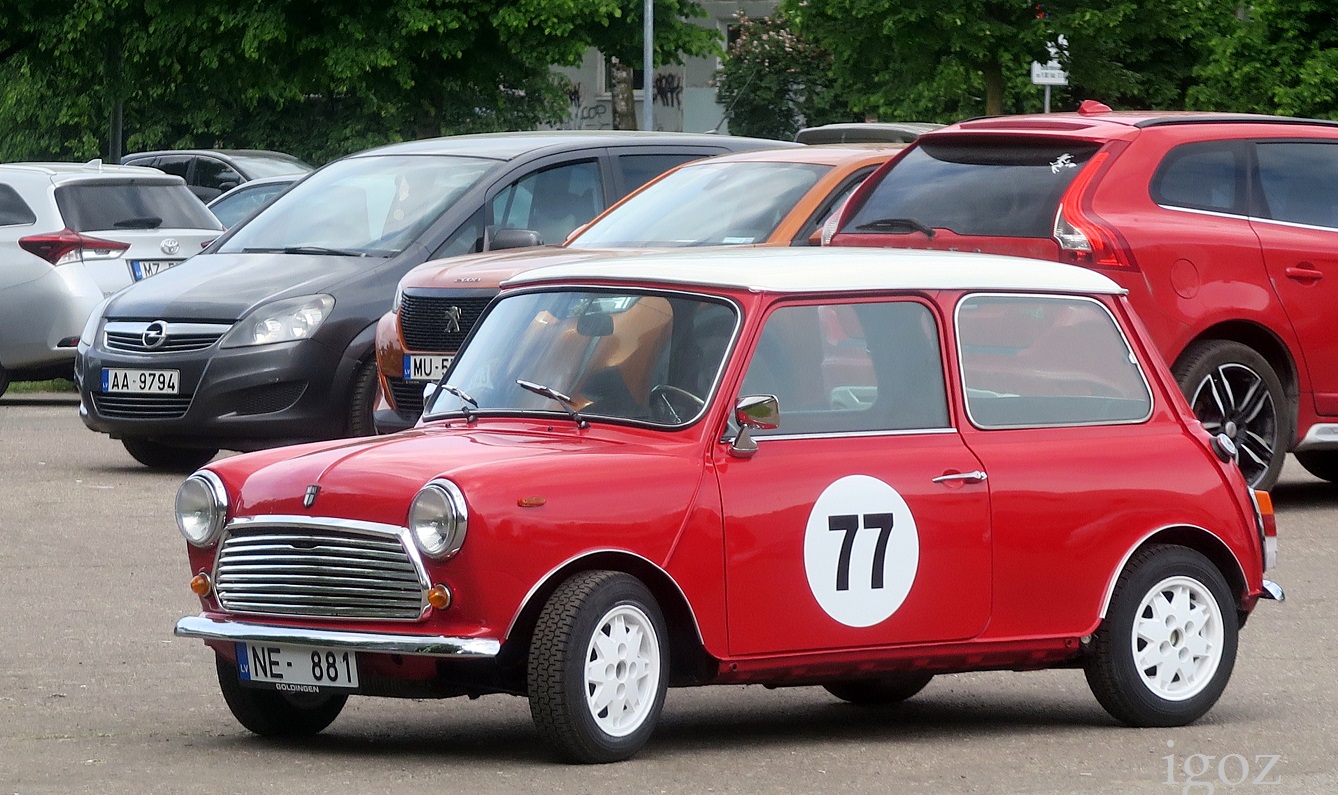 Латвия, № NE-881 — Austin Mini '59-00