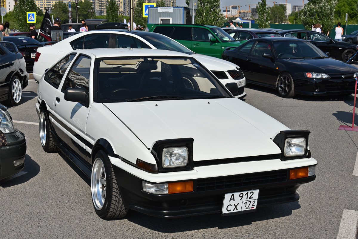 Тюменская область, № А 912 СХ 172 — Toyota Sprinter Trueno (AE85/86) '83-87; Тюменская область — Фестиваль "ФанКульт Привет"-2025
