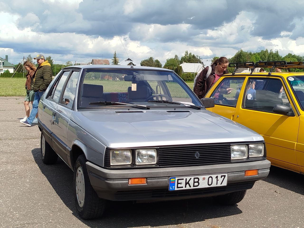 Литва, № EKB 017 — Renault 11 '81-89; Литва — Retro Car Show Širvintos 2025