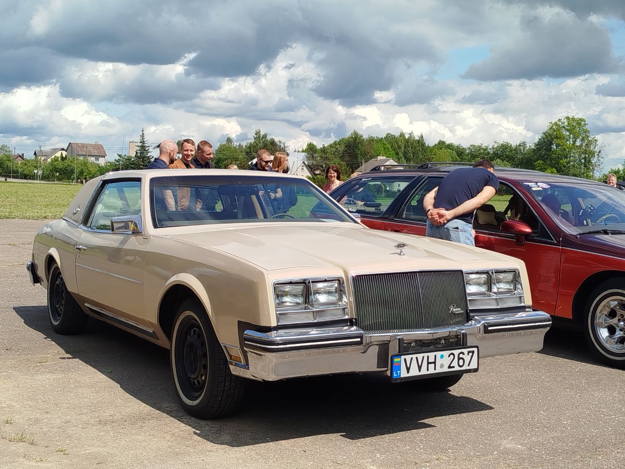Литва, № VVH 267 — Buick Riviera (6G) '79-85; Литва — Retro Car Show Širvintos 2025