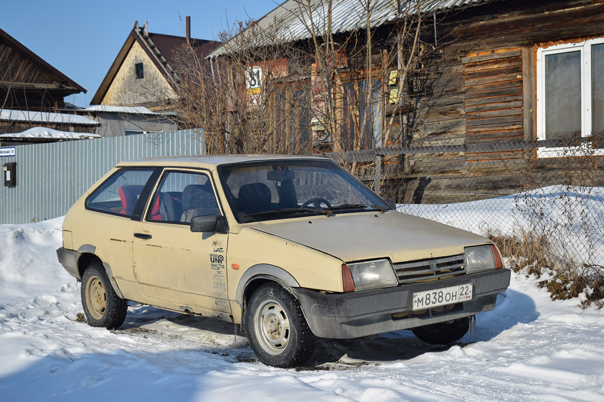 Алтайский край, № М 838 ОН 22 — ВАЗ-2108 '84-94