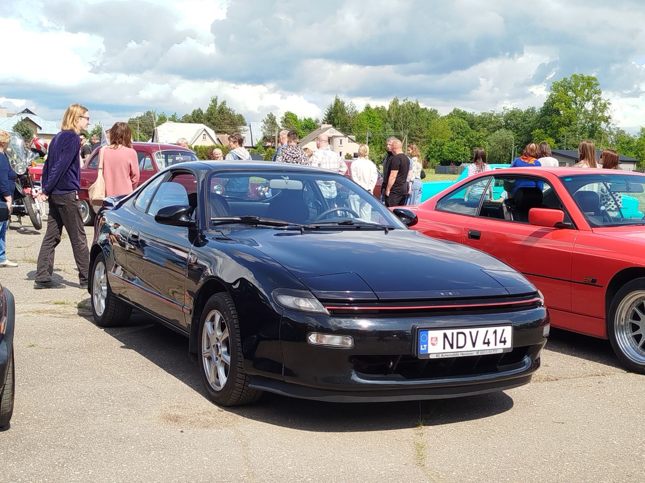 Литва, № NDV 414 — Toyota Celica (T180) '89-93; Литва — Retro Car Show Širvintos 2025