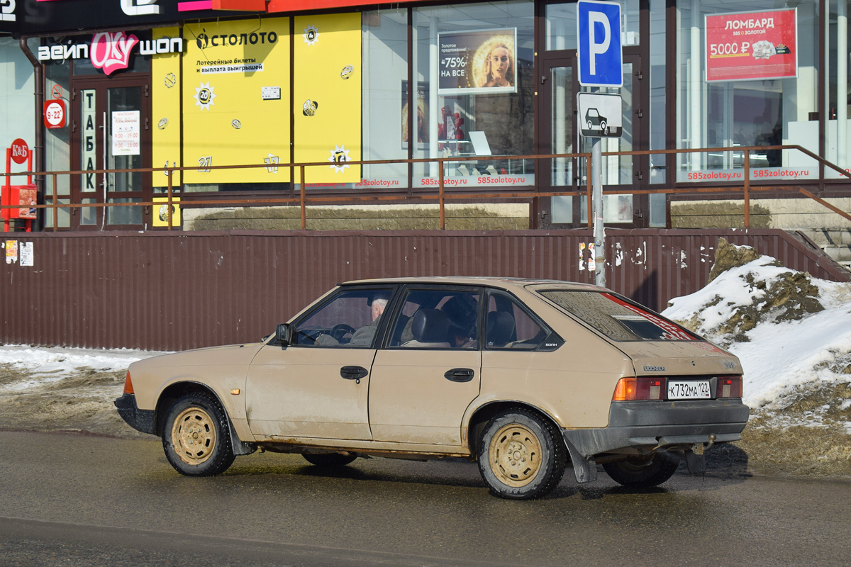 Алтайский край, № К 732 МА 122 — Москвич-21412 '86-94
