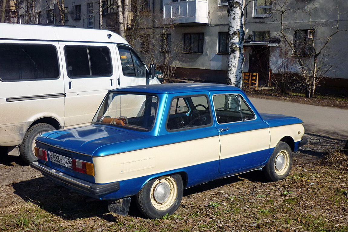 Архангельская область, № Е 533 КС 29 — ЗАЗ-968М Запорожец '79-94