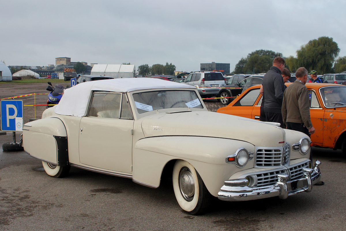 Литва, № (LT) U/N 0062 — Lincoln Continental (1G) '40-48; Литва — Retro mugė 2023 ruduo