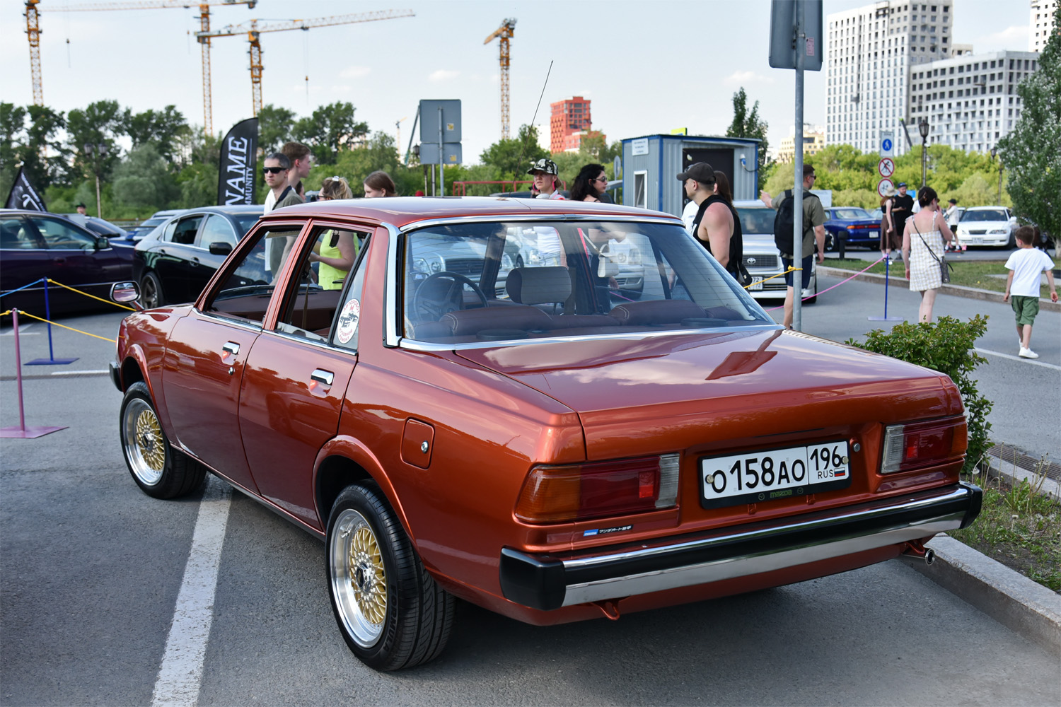 Тюменская область, № О 158 АО 196 — Mazda Capella (CB) '78-82; Тюменская область — Фестиваль "ФанКульт Привет"-2025