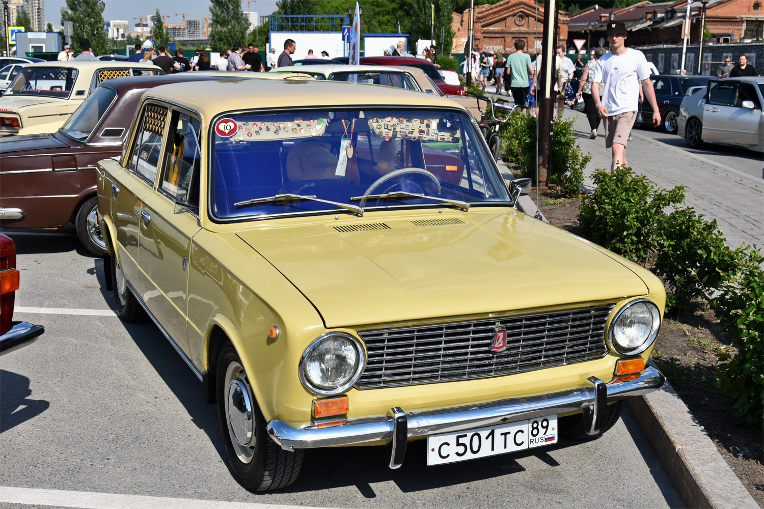 Тюменская область, № С 501 ТС 89 — ВАЗ-2101 Жигули '70-83; Тюменская область — Фестиваль "ФанКульт Привет"-2025