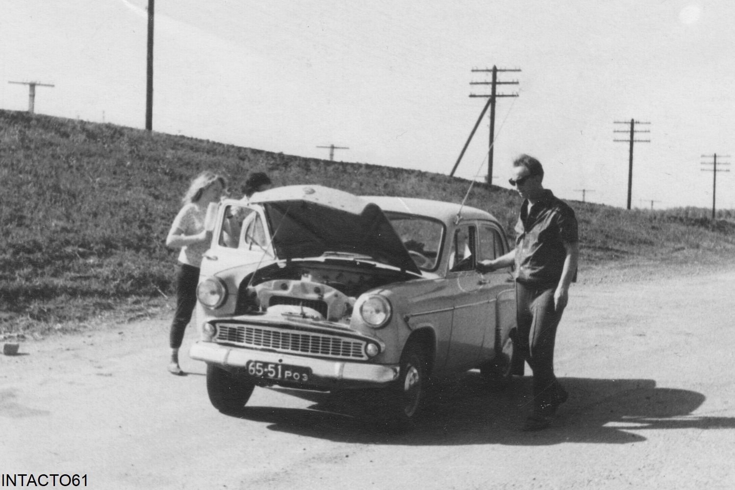 Ростовская область, № 65-51 РОЭ — Москвич-402/407/403 (общая модель); Исторические фотографии (до 2000 года) (Ростовская область)