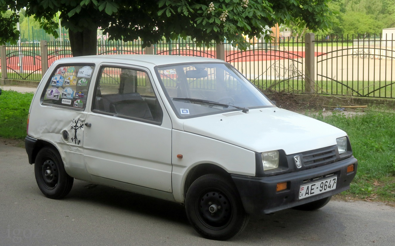 Латвия, № AE-9647 — ВАЗ-1111 Ока '87-08