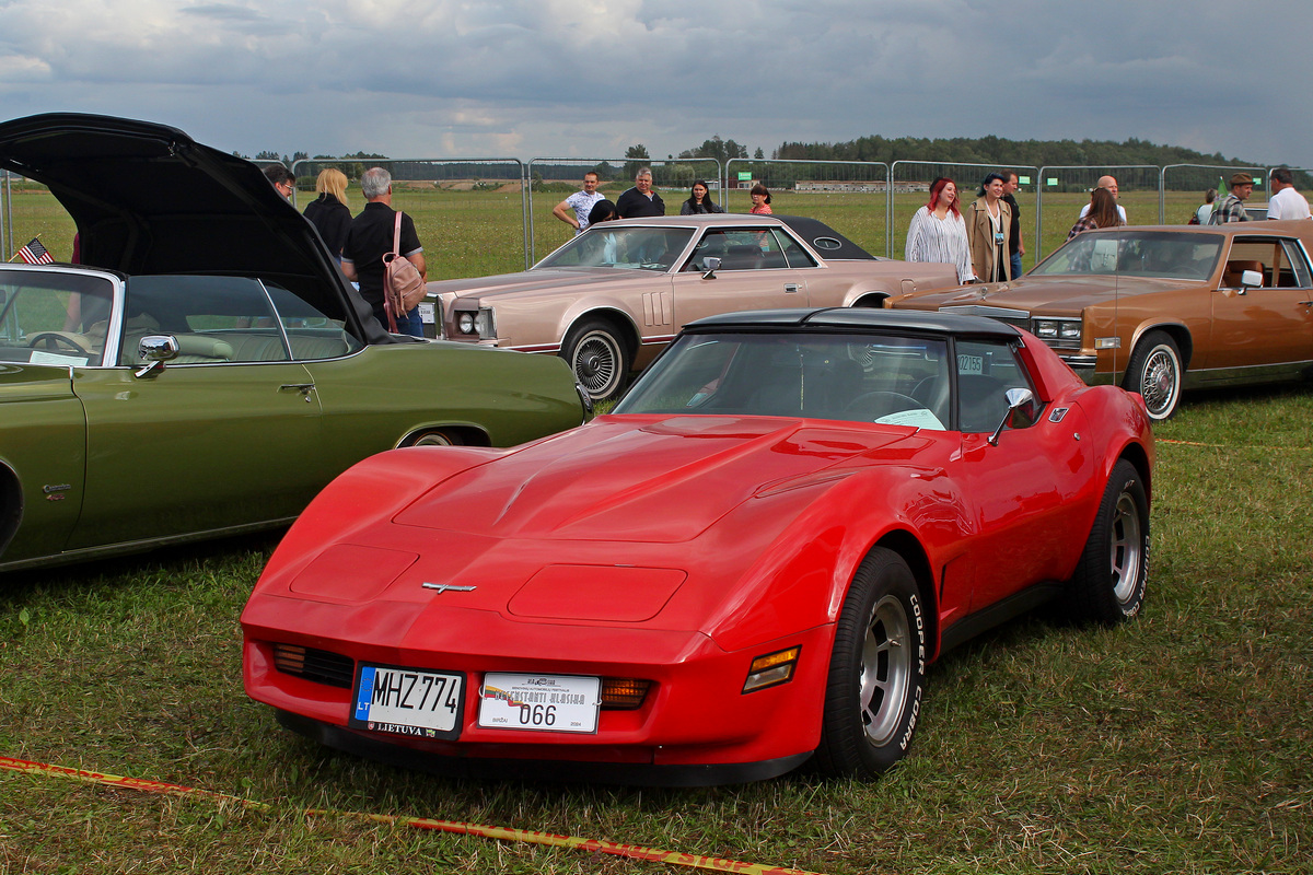 Литва, № MHZ 774 — Chevrolet Corvette (C3) '68-82; Литва — Nesenstanti klasika 2024