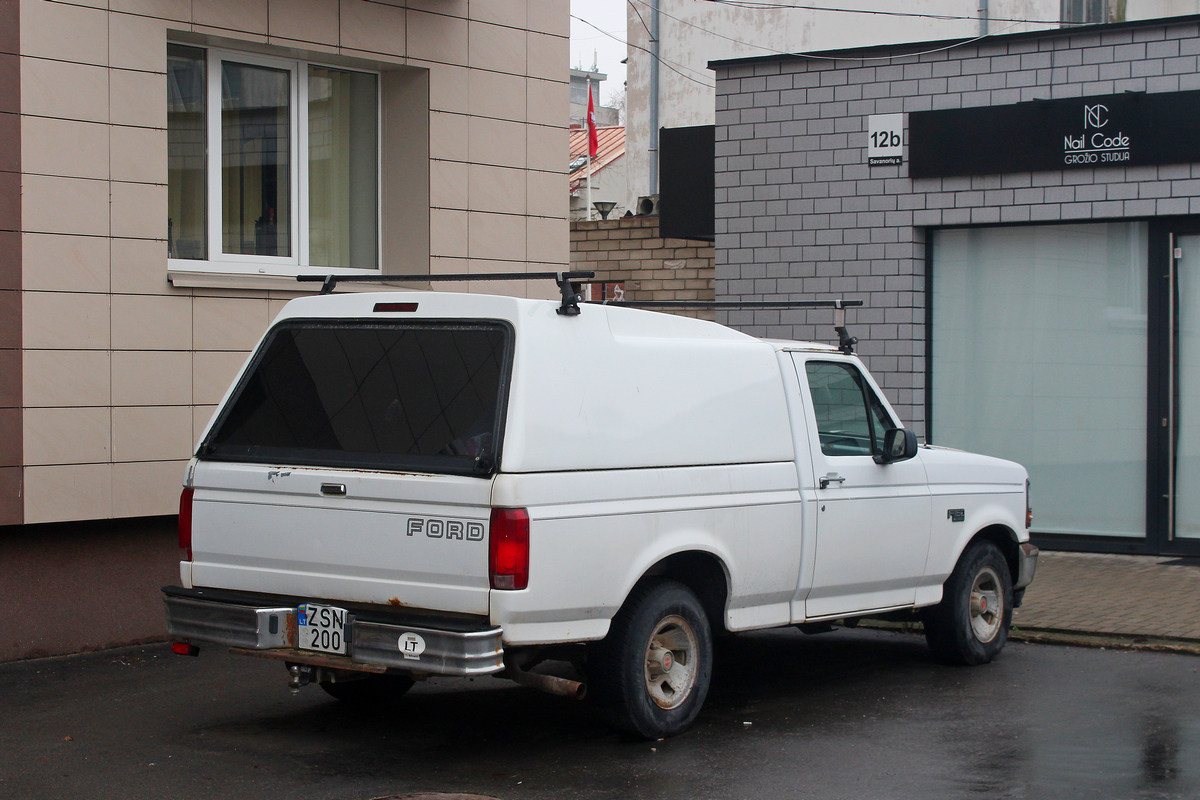 Литва, № ZSN 200 — Ford F-Series (9G) '92-97