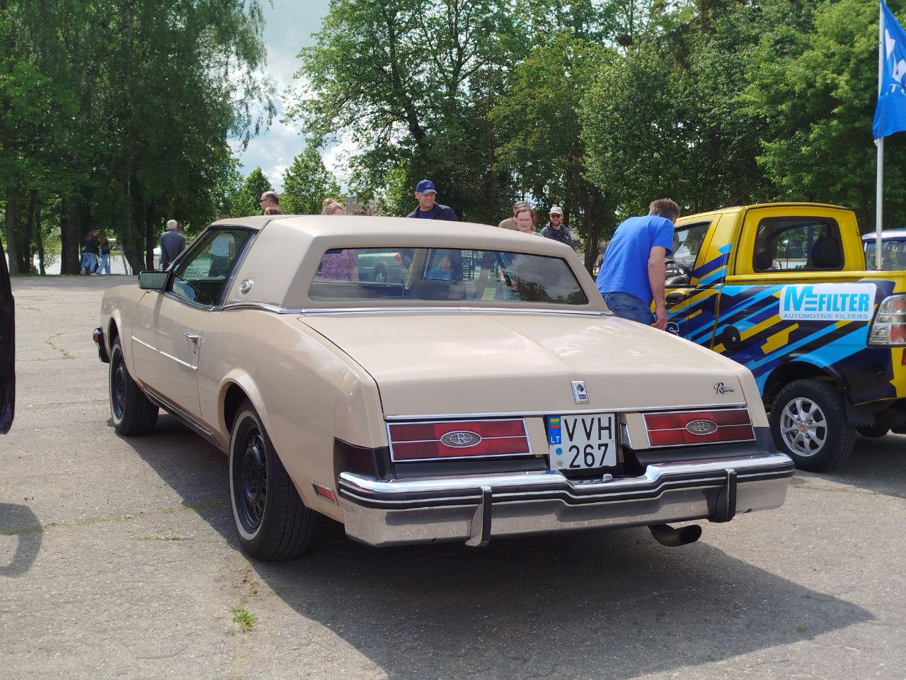 Литва, № VVH 267 — Buick Riviera (6G) '79-85; Литва — Retro Car Show Širvintos 2025