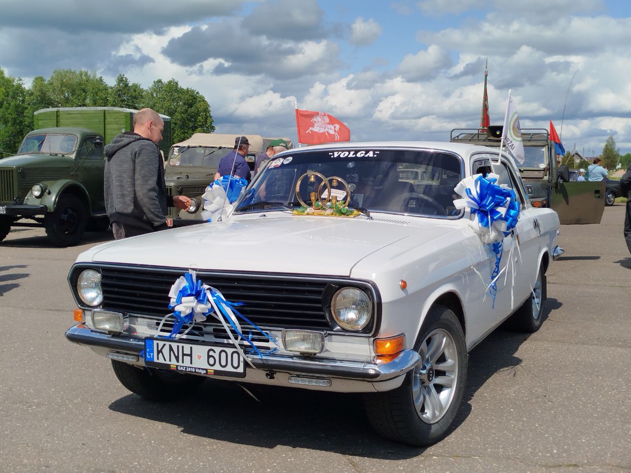 Литва, № KNH 600 — ГАЗ-24-10 Волга '85-92; Литва — Retro Car Show Širvintos 2025