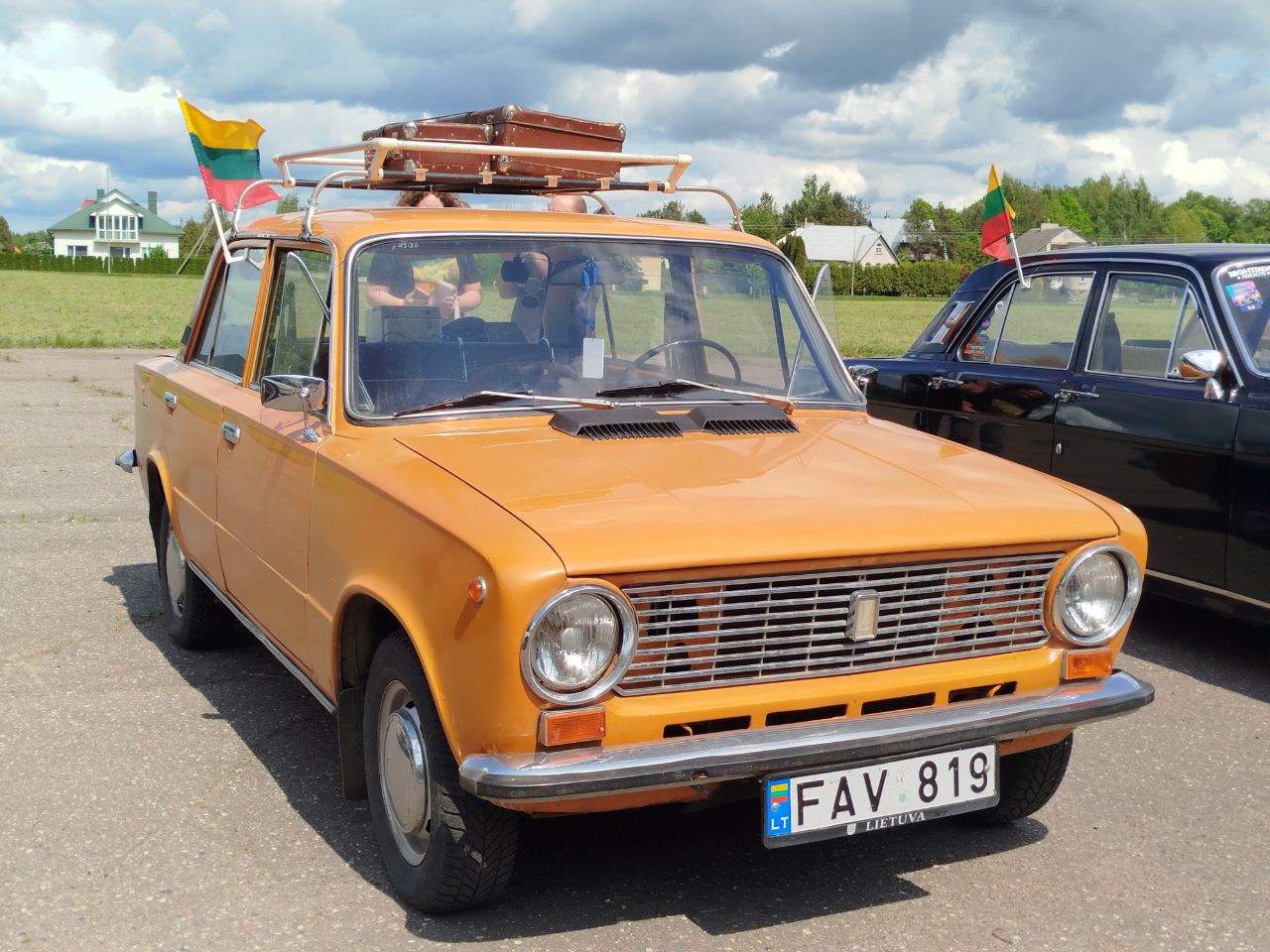 Литва, № FAV 819 — ВАЗ-21013 Жигули '77-88; Литва — Retro Car Show Širvintos 2025