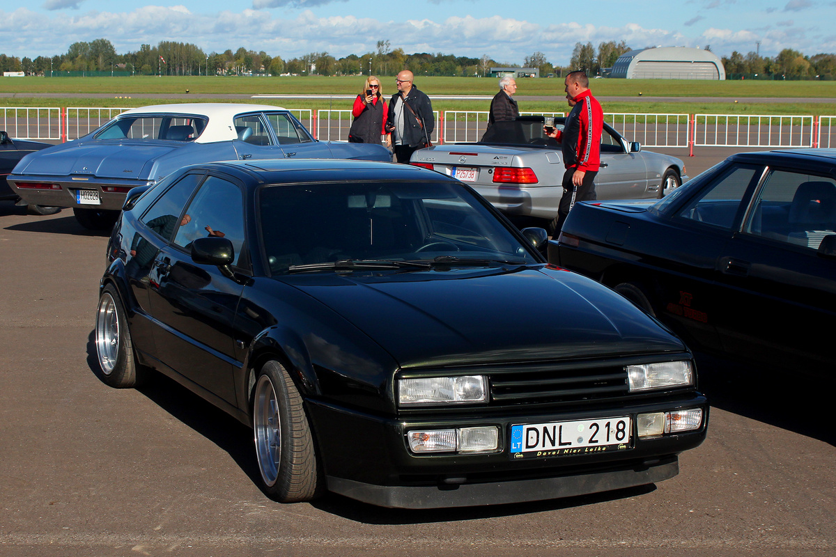 Литва, № DNL 218 — Volkswagen Corrado '88-95; Литва — Retro mugė 2024 ruduo
