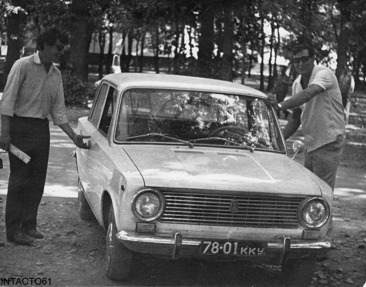 Краснодарский край, № 78-01 ККУ — ВАЗ-2101 Жигули '70-83; Исторические фотографии (до 2000 года) (Краснодарский край)