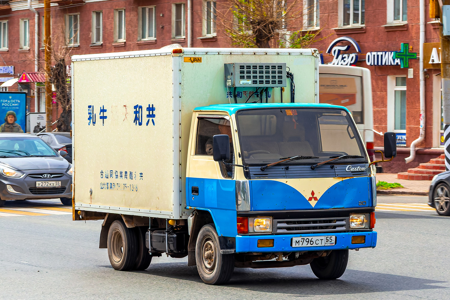 Омская область, № М 796 СТ 55 — Mitsubishi Canter (FE3/FE4) '85-93