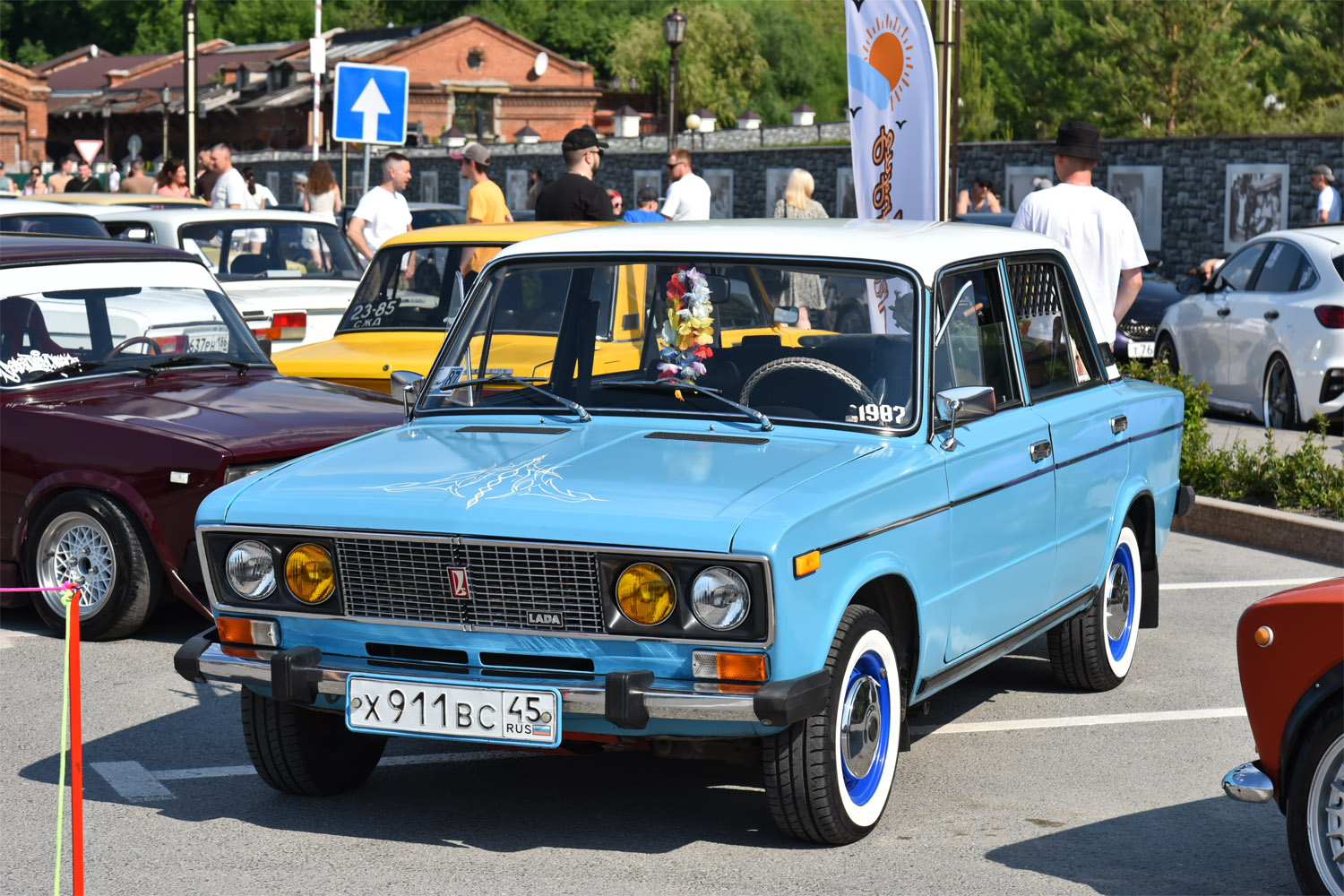 Тюменская область, № Х 911 ВС 45 — ВАЗ-21063 Жигули '77-94; Тюменская область — Фестиваль "ФанКульт Привет"-2025