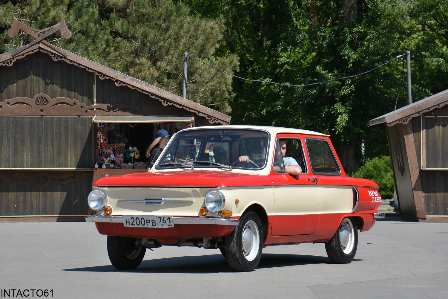 Ростовская область, № Н 200 РВ 761 — ЗАЗ-968/968А Запорожец '71-79; Ростовская область — Retro Motor Show_2025_Май
