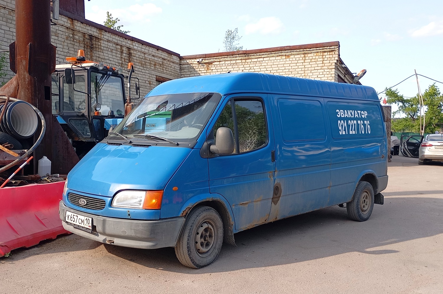 Карелия, № К 657 СМ 10 — Ford Transit (3G) '86-94